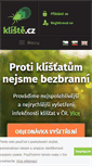 Mobile Screenshot of kliste.cz